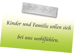 Kind und Familie